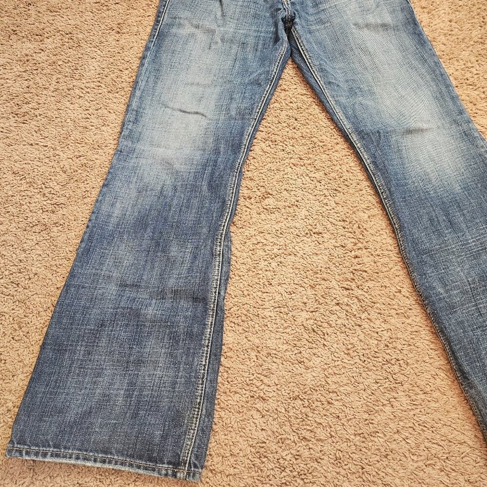 Silver Jeans Co Grayson Bootcut Jeans Mens Act 33x32 Blue Western Glove Works - Picture 10 of 10